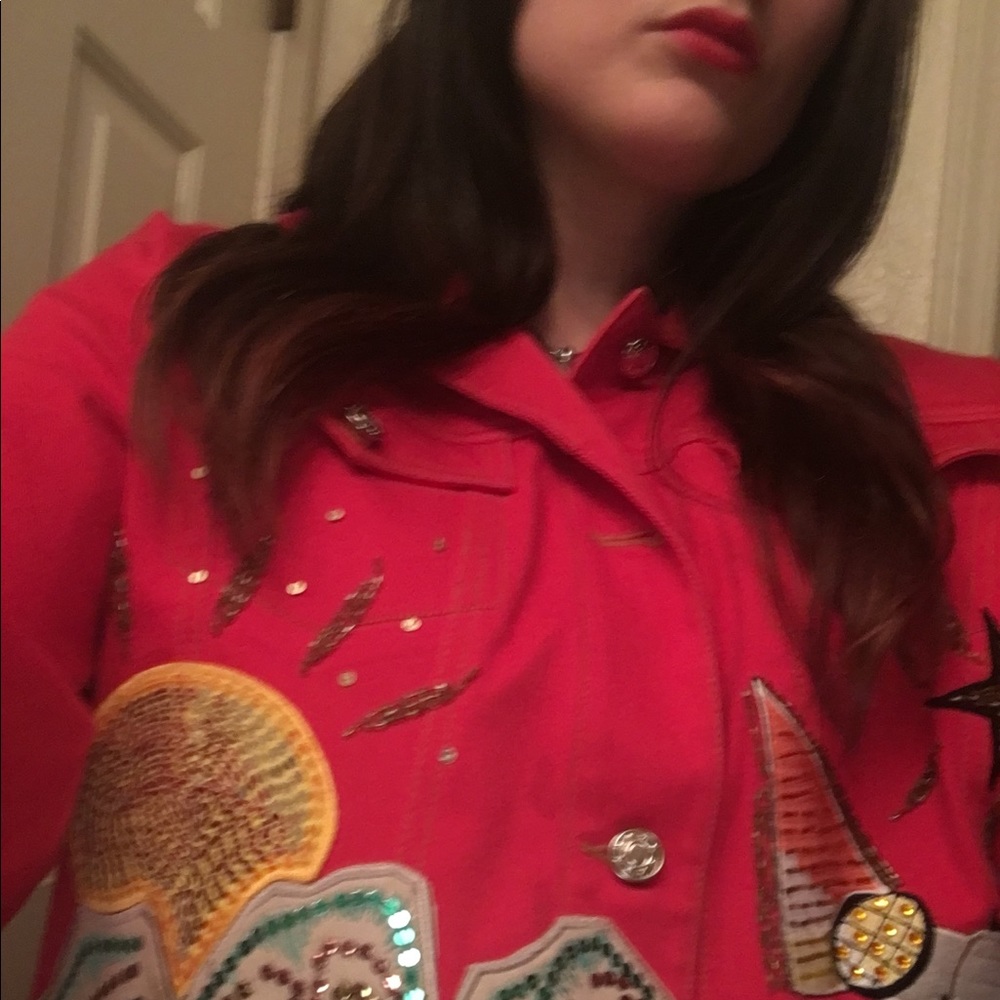 Diane’s Essentials Hollywood Bling Jean Jacket